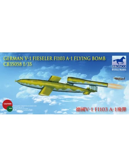 German V-1 Fi103 A-1 Flying Bomb Flying Bomb, 1/35 - Bronco Models ...