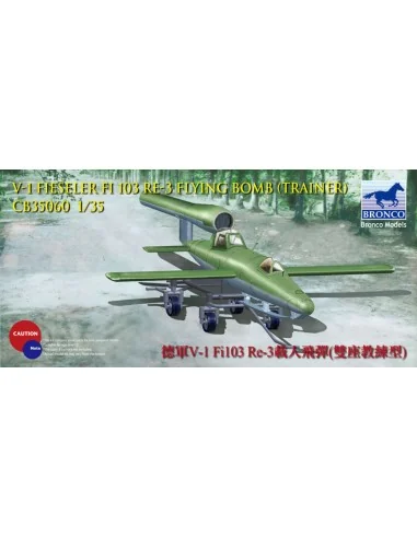 V-1 Fi103 Re 3 Piloted Flying Bomb (Two Flying Bomb (Trainer), 1/35...