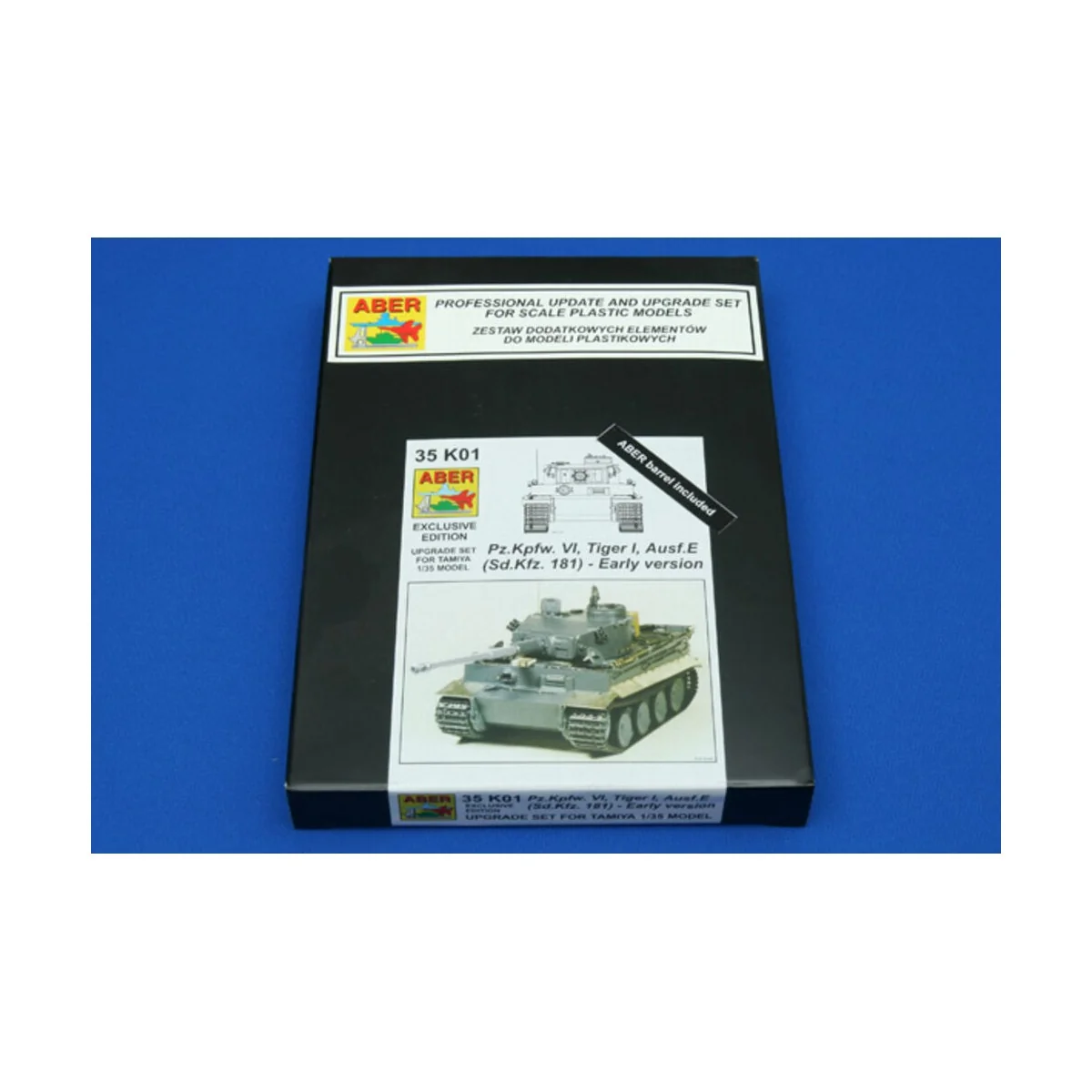 Pz.Kpfw. VI (Sd.kfz. 181) Tiger I - early version, 1/35 - Aber Mode... Pz.Kpfw. VI (Sd.kfz. 181) Tiger I - early version, 1/35 - Aber Mode...