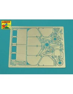 Tiger I, E Tunezyjski z 501 Abt.- Tail mud flaps, 1/16 - Aber Model... 2