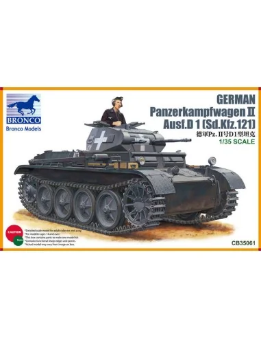 PanzerKampfwagen II Ausf D1, 1/35 - Bronco Models CB35061