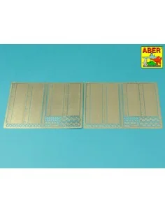 Tiger I, E Tunisia 501 abt.- Side fenders, 1/16 - Aber Models 16143 2