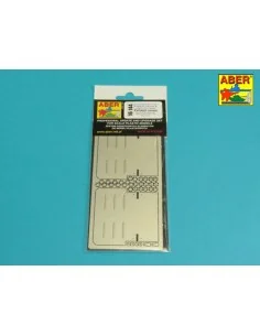 Tiger I, E Tunisia 501 abt.- Exhaust Covers, 1/16 - Aber Models 16144