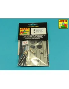 Tiger I, E Tunisia 501 abt.- Air filter covers, 1/16 - Aber Models ...