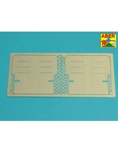 Tiger I, E Tunisia 501 abt.- Exhaust Covers, 1/16 - Aber Models 16144 2