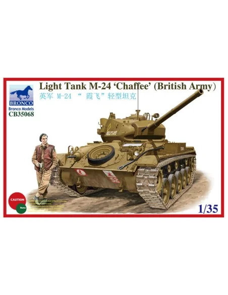 Light Tank M-24 Chaffee (British Version, 1/35 - Bronco Models CB35068