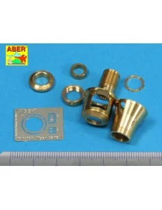 Late muzzle brake forTiger II (Henschel turret), 1/16 - Aber Models...