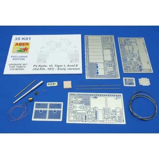 Pz.Kpfw. VI (Sd.kfz. 181) Tiger I - early version - Aber Models 35 K01