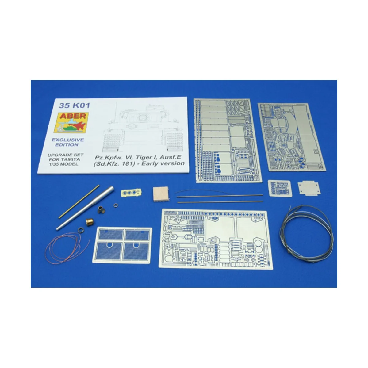 Pz.Kpfw. VI (Sd.kfz. 181) Tiger I - early version, 1/35 - Aber Mode... Pz.Kpfw. VI (Sd.kfz. 181) Tiger I - early version, 1/35 - Aber Mode...