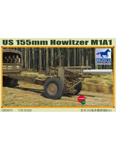 US M1A1 155mm Howitzer (WWII), 1/35 - Bronco Models CB35073