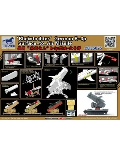 Rheintochter German R-3p Surface-to-Air Missile, 1/35 - Bronco Mode... 2