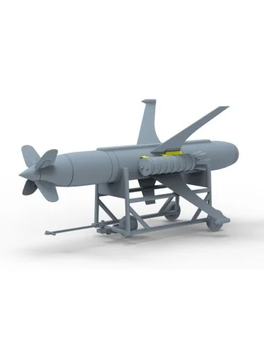 Rheintochter German R-3p Surface-to-Air Missile, 1/35 - Bronco Mode...