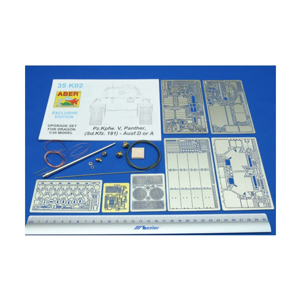 Pz.Kpfw. V Ausf.D&A (Sd.Kfz. 171) Panther, 1/35 - Aber Models 35 K02