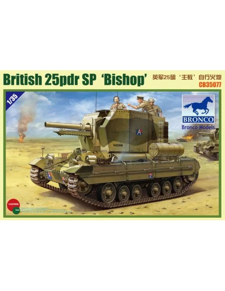 Valentine SPG Bishop, 1/35 - Bronco Models CB35077