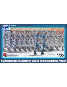 PLA Marines Force Soldier on 60th Nation Day Parade, 1/35 - Bronco ...