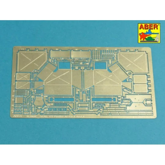Pz.Kpfw. V Ausf.D&A (Sd.Kfz. 171) Panther, 1/35 - Aber Models 35 K02