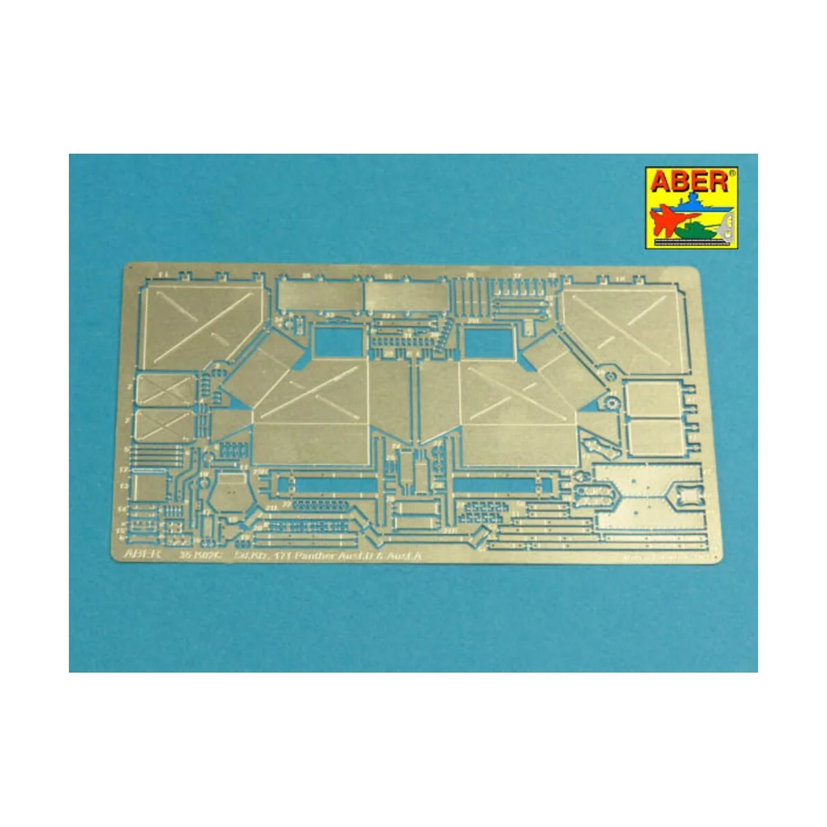 Pz.Kpfw. V Ausf.D&A (Sd.Kfz. 171) Panther, 1/35 - Aber Models 35 K02