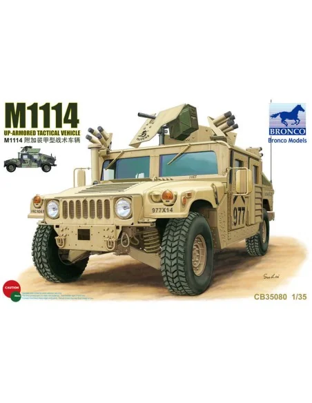 M1114 Up-Armored Tactical Vehicle, 1/35 - Bronco Models CB35080