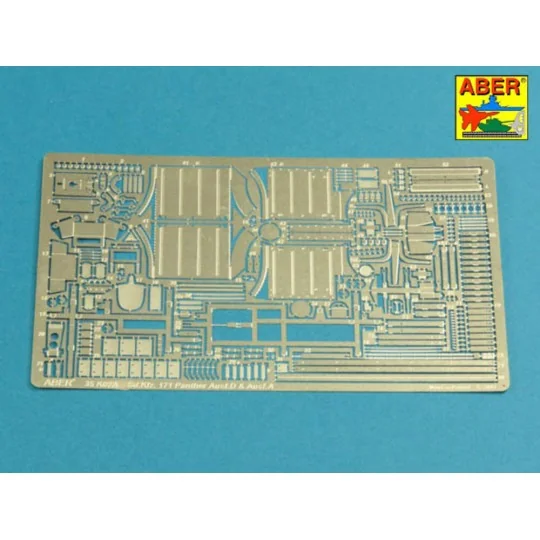 Pz.Kpfw. V Ausf.D&A (Sd.Kfz. 171) Panther, 1/35 - Aber Models 35 K02