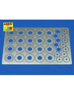 Standard slotted discs 13mm, 1/24 - Aber Models 24023 2