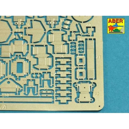 Pz.Kpfw. V Ausf.D&A (Sd.Kfz. 171) Panther, 1/35 - Aber Models 35 K02