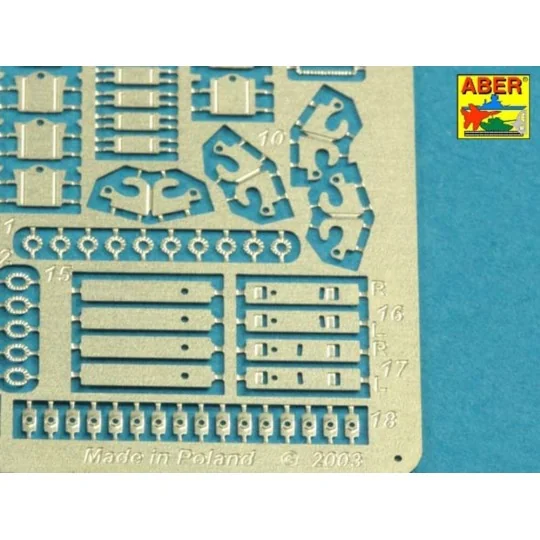 Pz.Kpfw. V Ausf.D&A (Sd.Kfz. 171) Panther, 1/35 - Aber Models 35 K02