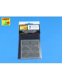 Grilles for Panther, Ausf.A/D, 1/25 - Aber Models 25004