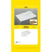 Socle Diorama Campagne, 1/35 - Heller 81254 Socle Diorama Campagne, 1/35 - Heller 81254