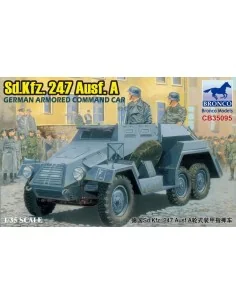 Sd.Kfz.247 Ausf.A.German Armored Command Car, 1/35 - Bronco Models ...
