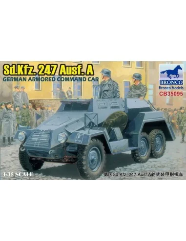 Sd.Kfz.247 Ausf.A.German Armored Command Car, 1/35 - Bronco Models ...
