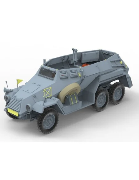 Sd.Kfz.247 Ausf.A.German Armored Command Car, 1/35 - Bronco Models ...