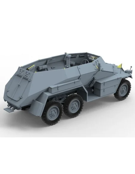 Sd.Kfz.247 Ausf.A.German Armored Command Car, 1/35 - Bronco Models ...