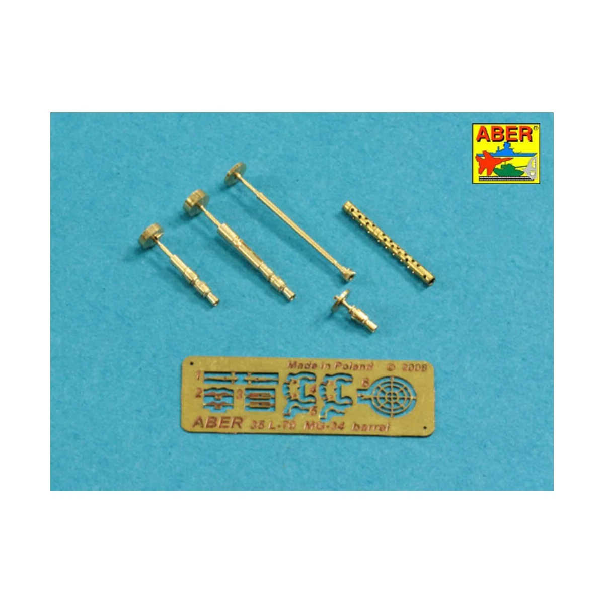 Pz.Kpfw. V Ausf.D&A (Sd.Kfz. 171) Panther, 1/35 - Aber Models 35 K02