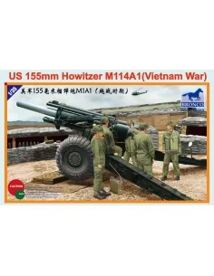 US 155mm Howitzer M114A1 (Vietnam War), 1/35 - Bronco Models CB35102