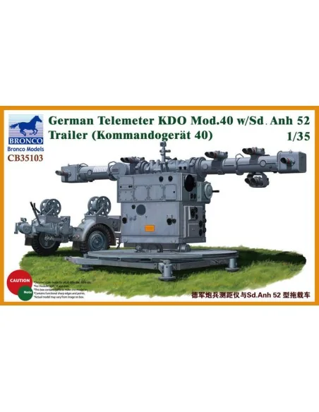 [NO_DESC] German Telemeter KDO Mod.40 w/Sd.Anh 52 Trailer (Kommando...