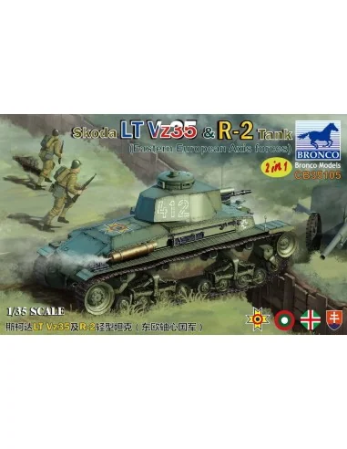 [NO_DESC] Skoda LT Vz35 & R-2 Tank 2in1 (Eastern European Axis Forc...