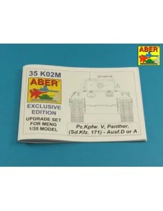 Pz.Kpfw. V Ausf.D & A (Sd.Kfz.171) Panther, 1/35 - Aber Models 35 K02M 2
