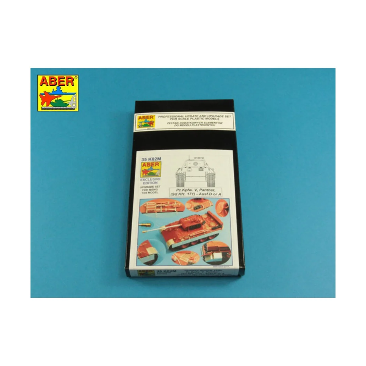 Pz.Kpfw. V Ausf.D & A (Sd.Kfz.171) Panther - Aber Models 35 K02M