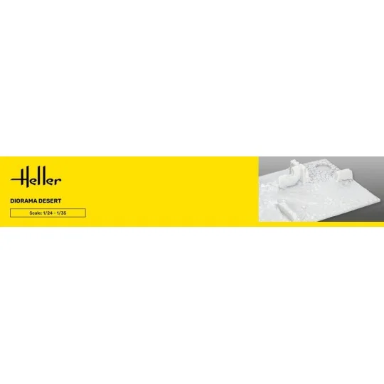 Socle Diorama Desert - Heller 81255