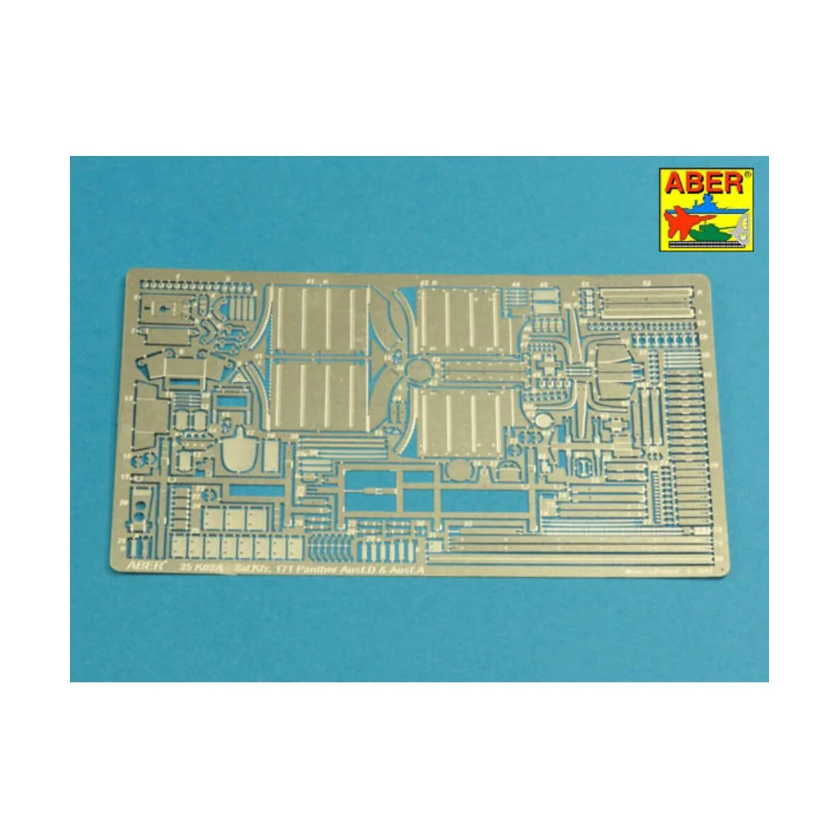 Pz.Kpfw. V Ausf.D & A (Sd.Kfz.171) Panther - Aber Models 35 K02M