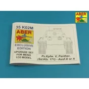 Pz.Kpfw. V Ausf.D & A (Sd.Kfz.171) Panther, 1/35 - Aber Models 35 K02M Pz.Kpfw. V Ausf.D & A (Sd.Kfz.171) Panther, 1/35 - Aber Models 35 K02M