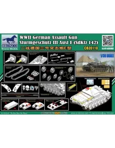 WWII German Assault Gun Sturmgeschütz III Ausf E (SdKfz 142), 1/35 ... 2