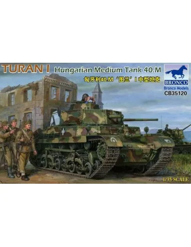 Turan I Hungarian Medium Tank 40.M, 1/35 - Bronco Models CB35120