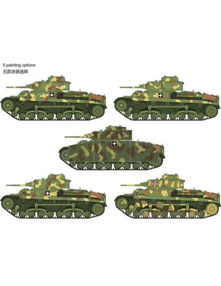 Turan I Hungarian Medium Tank 40.M, 1/35 - Bronco Models CB35120