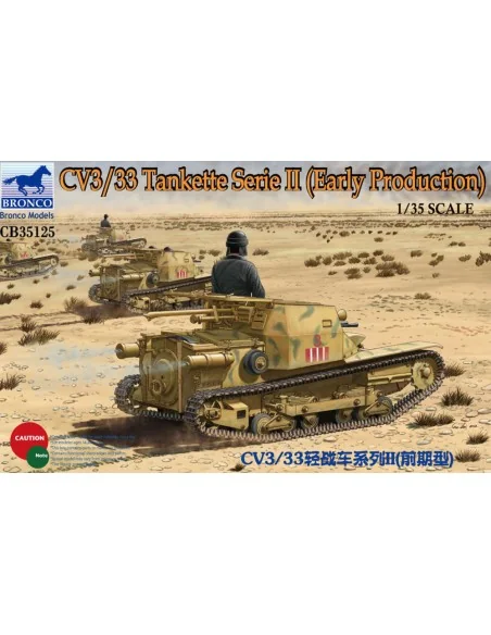 [NO_DESC] CV3/33 Tankette Serie II (Early Producti, 1/35 - Bronco M...