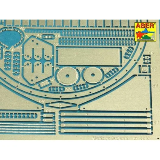 Pz.Kpfw. V Ausf.D & A (Sd.Kfz.171) Panther - Aber Models 35 K02M