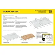 Socle Diorama Desert, 1/35 - Heller 81255
