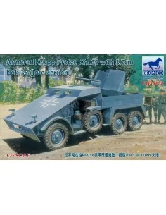 Armored Krupp Protze Kfz.69 with 3.7cm Pak 36 (late version), 1/35 ...