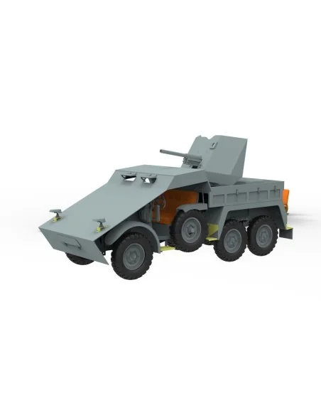 Armored Krupp Protze Kfz.69 with 3.7cm Pak 36 (late version), 1/35 ...
