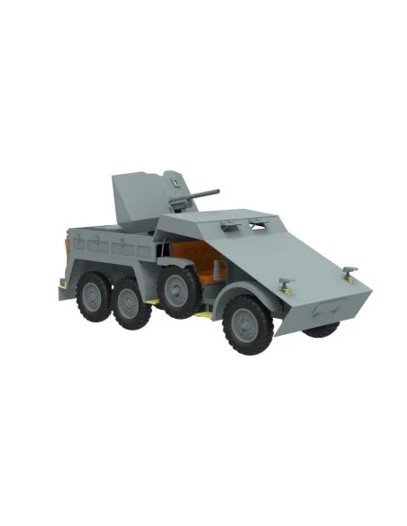 Armored Krupp Protze Kfz.69 with 3.7cm Pak 36 (late version), 1/35 ...